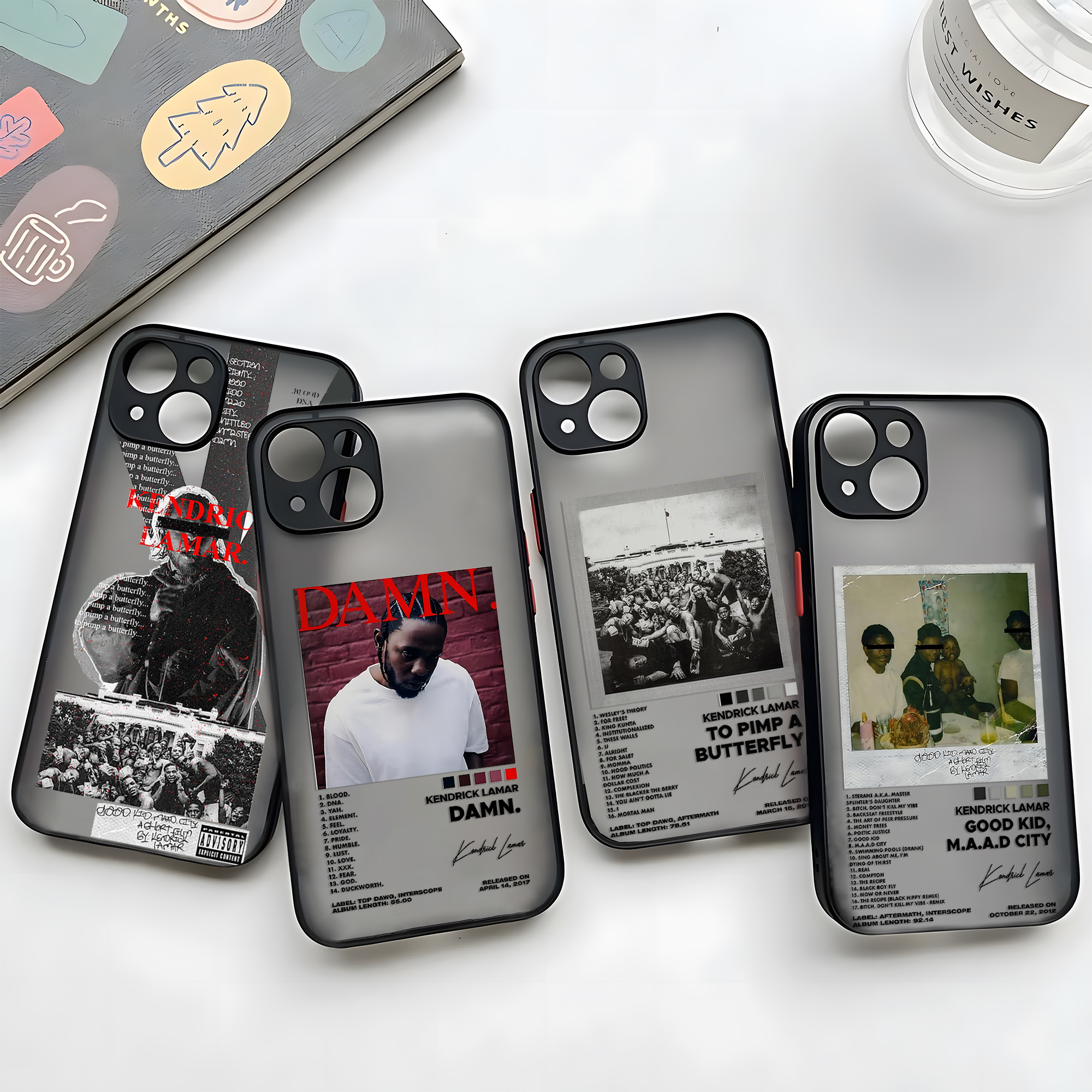 Phone Accessories Popmart - Kendrick Lamar Phone Case For iPhone