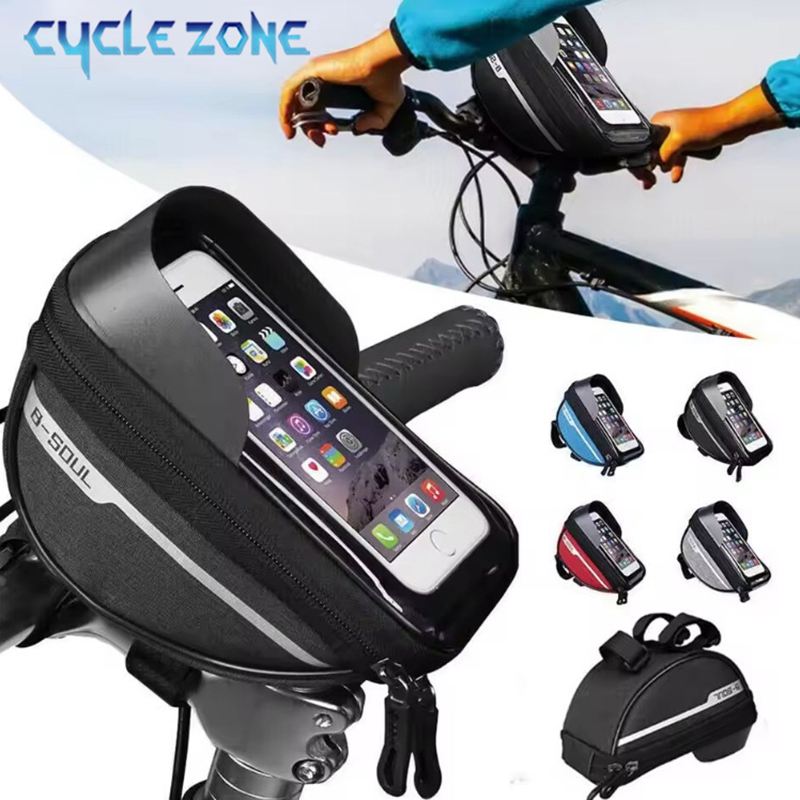Phone Zone Accessories & Repair Lake Charles Reviews - Touch Screen Bike Frame Bag Bicycle