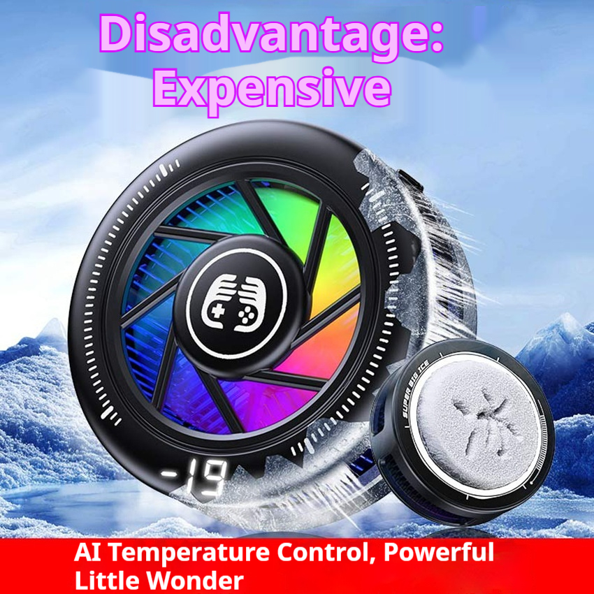 Gaming Controller Phone - Magnetic Phone Cooler With Ai Temperature
