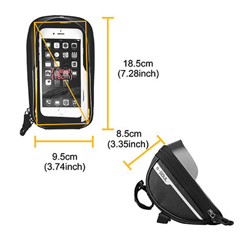 Touch Screen Bike Frame Bag Bi - Phone Zone Accessories & Repair Lake Charles Reviews recensione e prezzo
