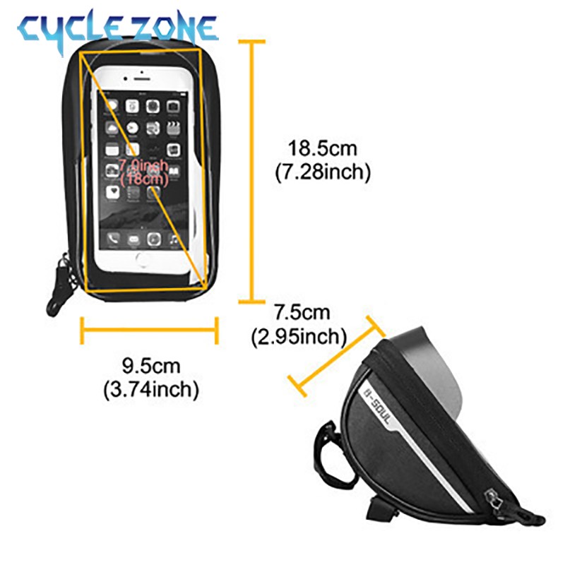 Mountain Bicycle Bag Touch Scr - Phone Zone Accessories & Repair Lake Charles Reviews recensione e prezzo