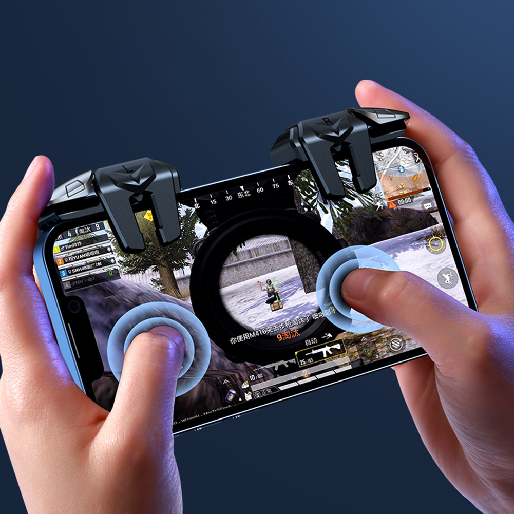 2pcs 6 Finger Gaming Trigger f - Gaming Controller Phone recensione e prezzo