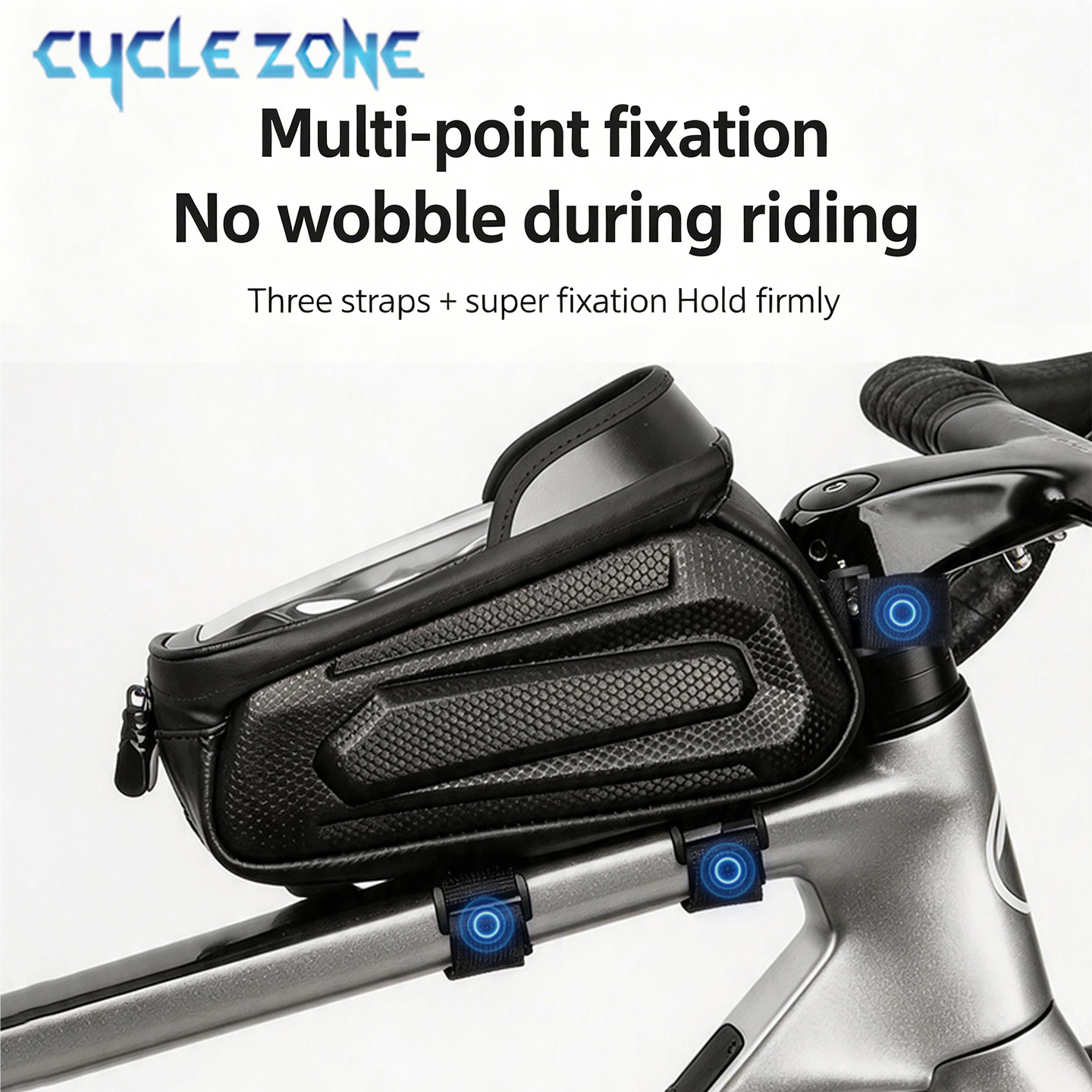 Bike Top Tube Bag Bicycle Fram - Phone Zone Accessories & Repair Lake Charles Reviews recensione e prezzo