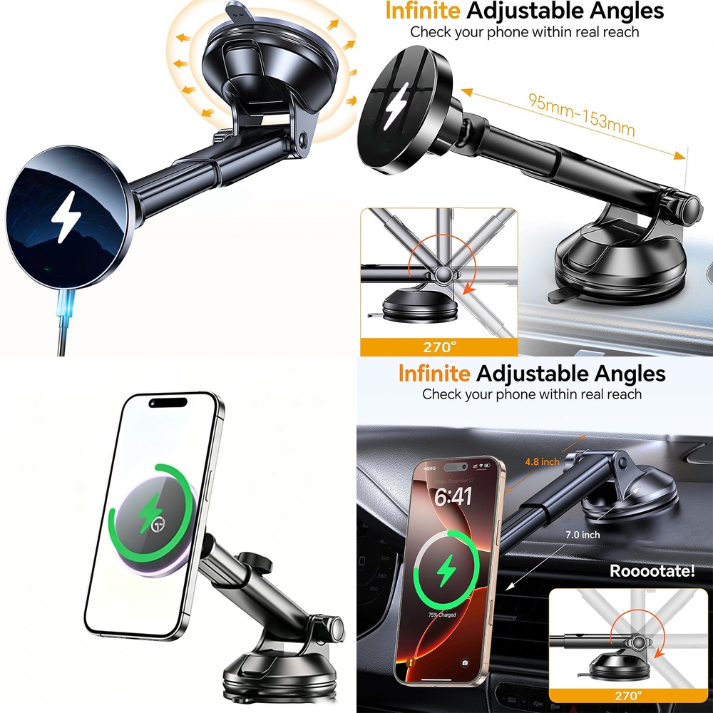 New Wireless Car Charger Elect - Phone Accessories Trending Products recensione e prezzo